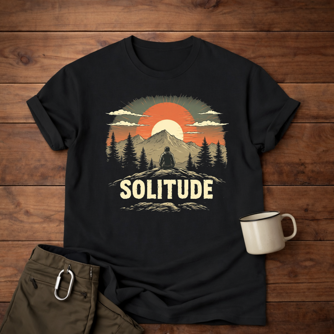 Solitude Mountain Sunset T-Shirt