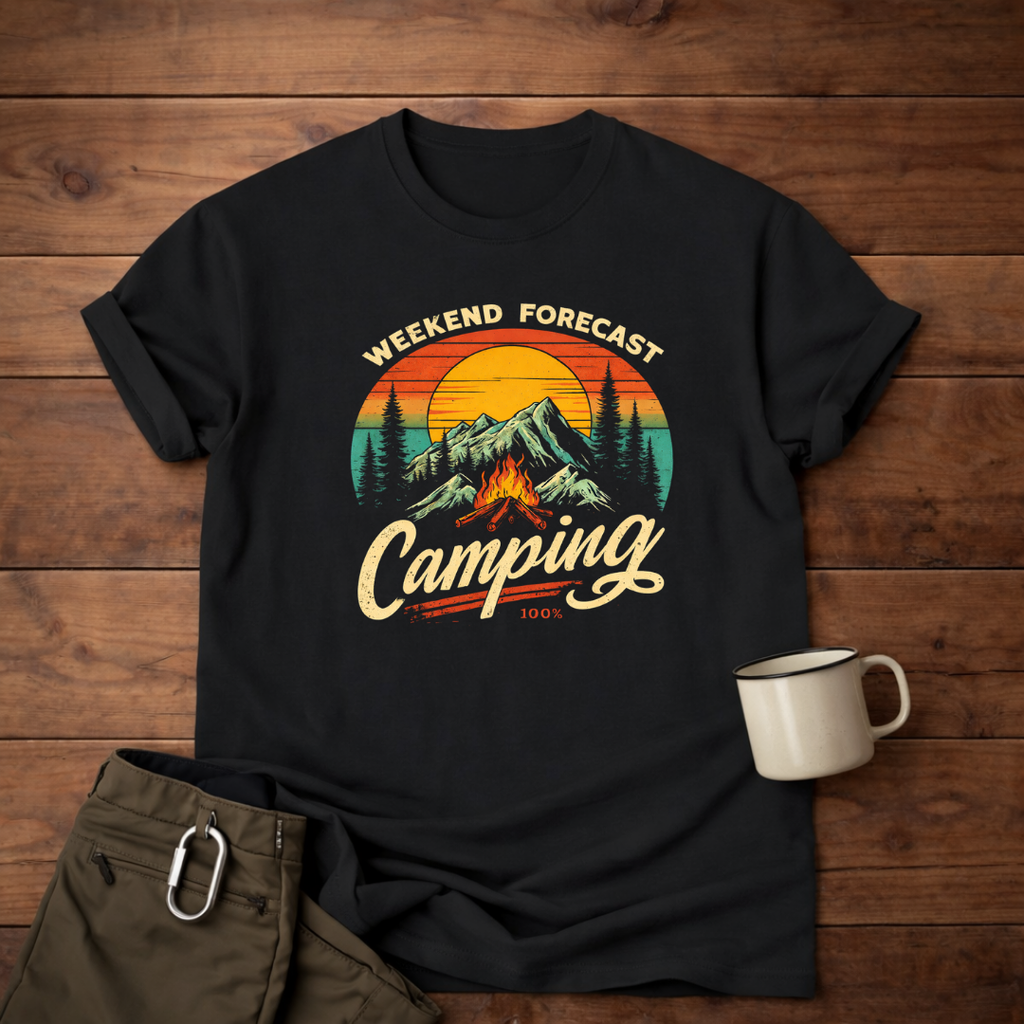 Weekend Forecast: Camping T-Shirt