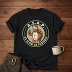 A.S.A.P. 'As Slow As Possible' Turtle T-Shirt