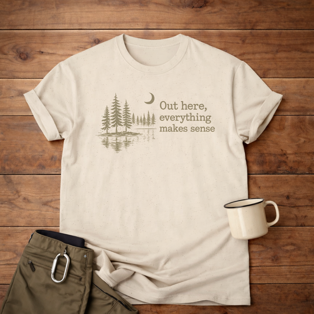 Out here, everything makes sense T-Shirt