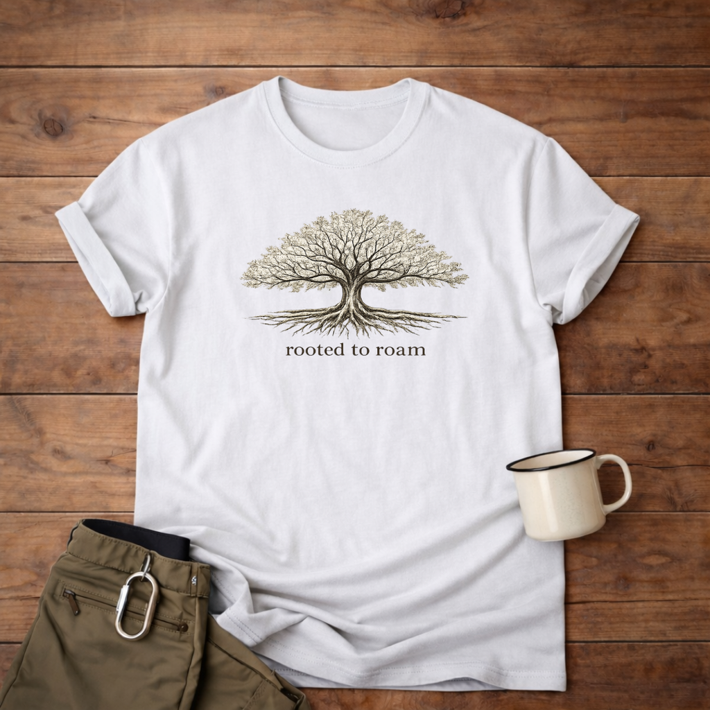 Rooted to Roam Tree T-Shirt