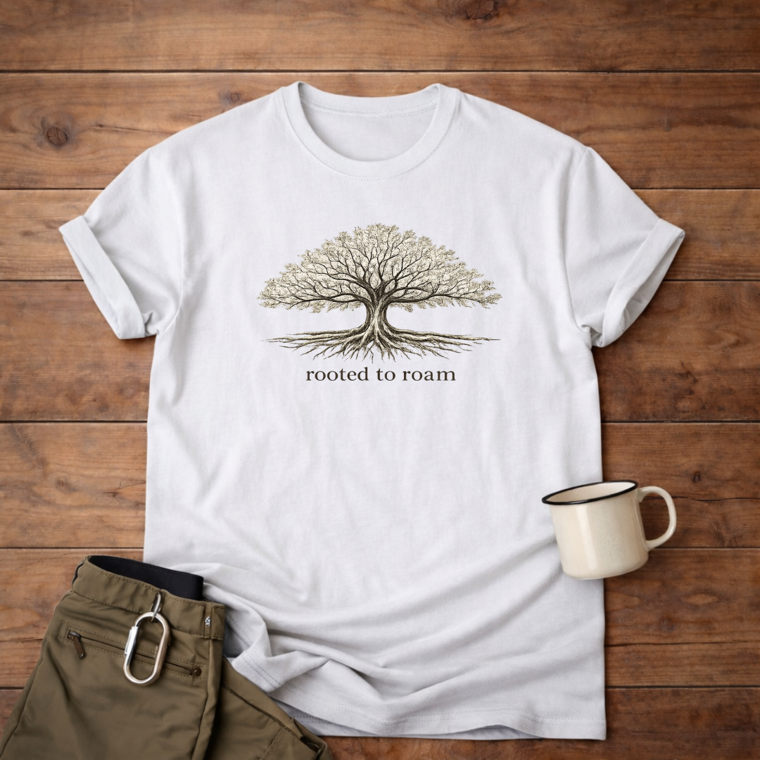 Rooted to Roam Tree T-Shirt