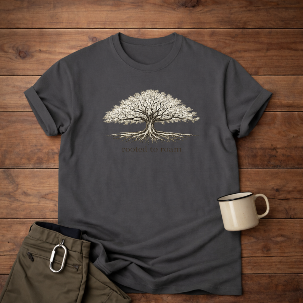 Rooted to Roam Tree T-Shirt