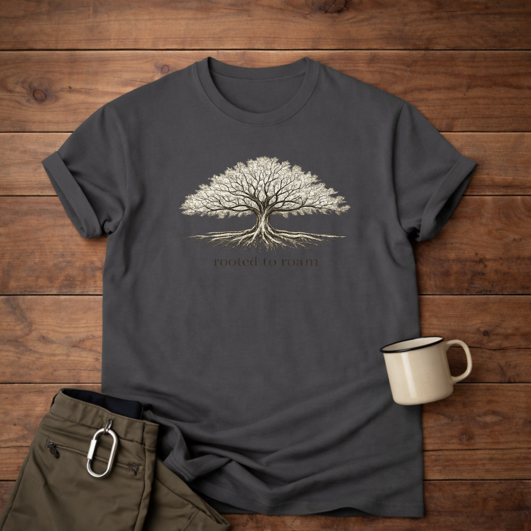 Rooted to Roam Tree T-Shirt