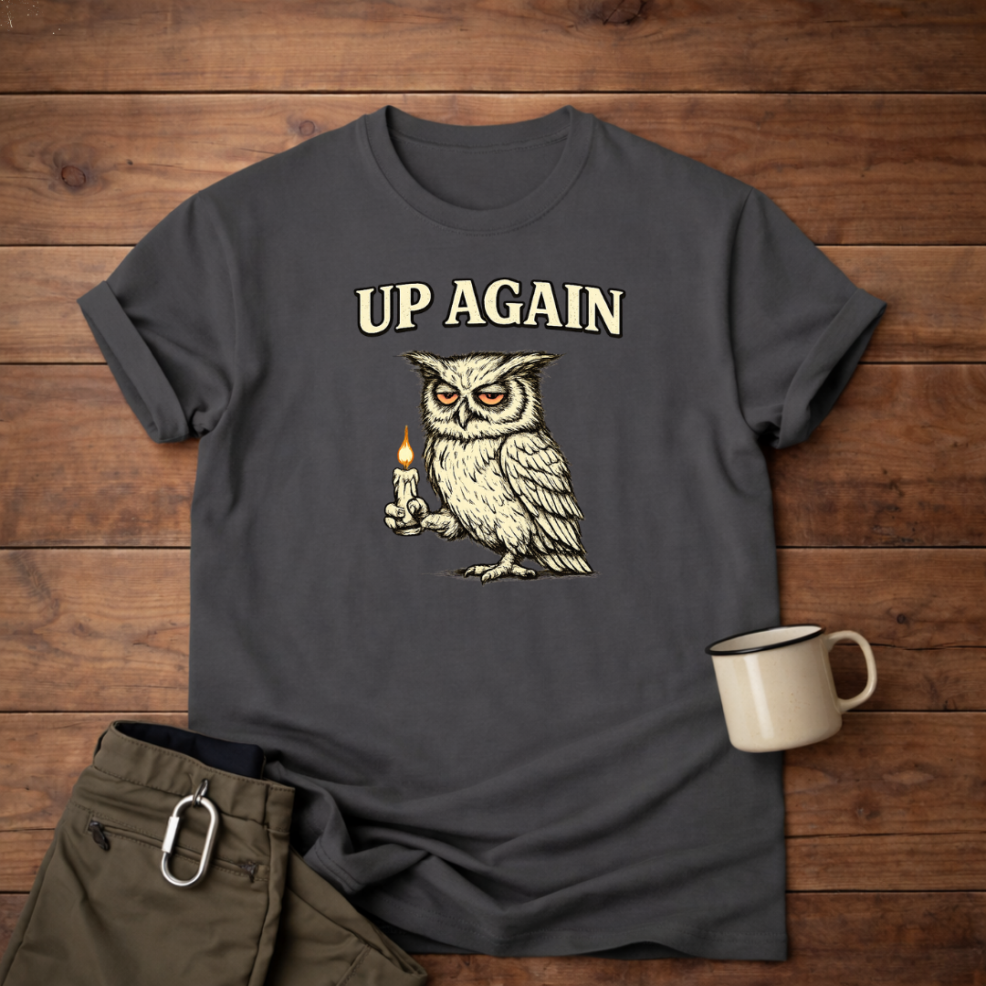 Up Again Owl T-Shirt