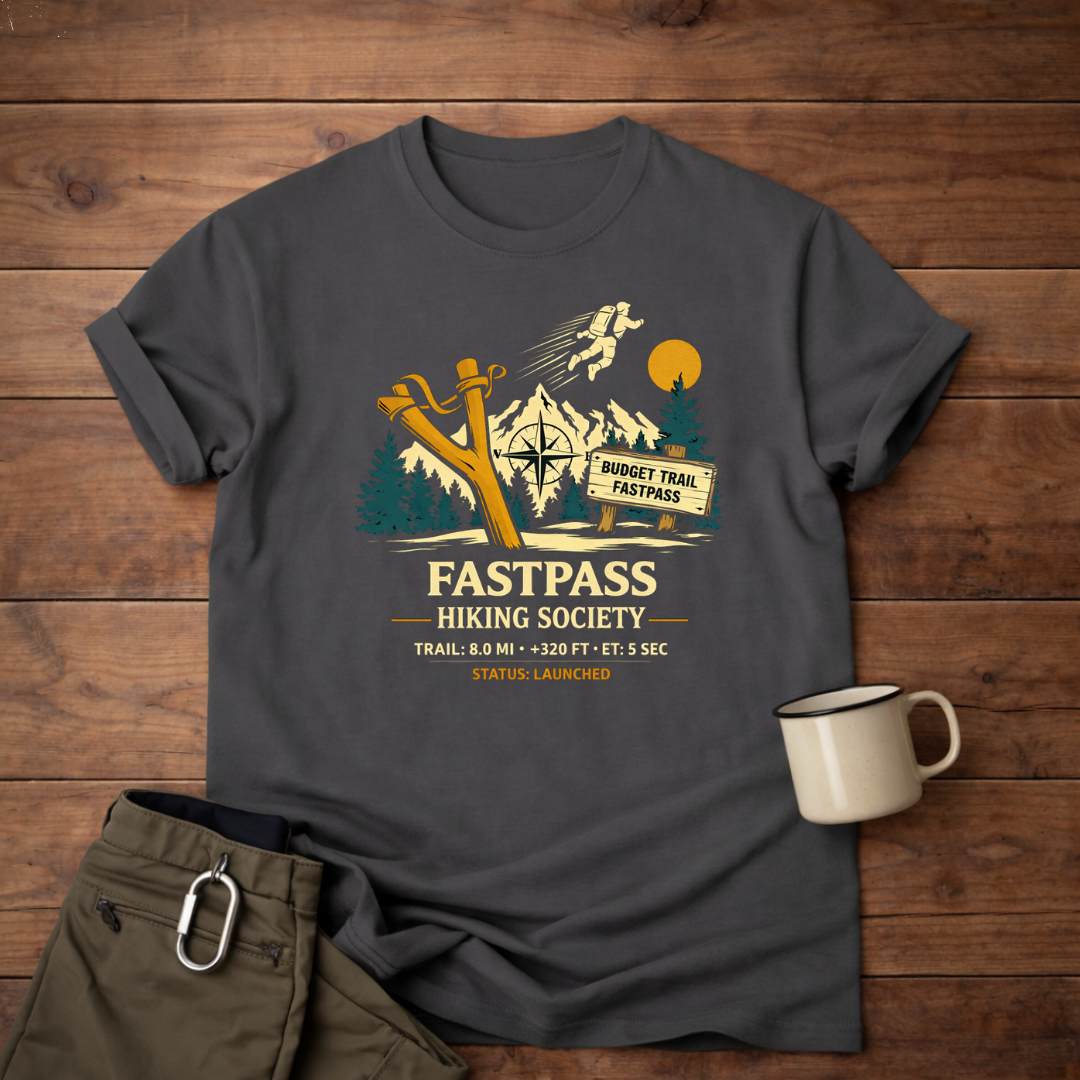 Fastpass Hiking Society T-Shirt