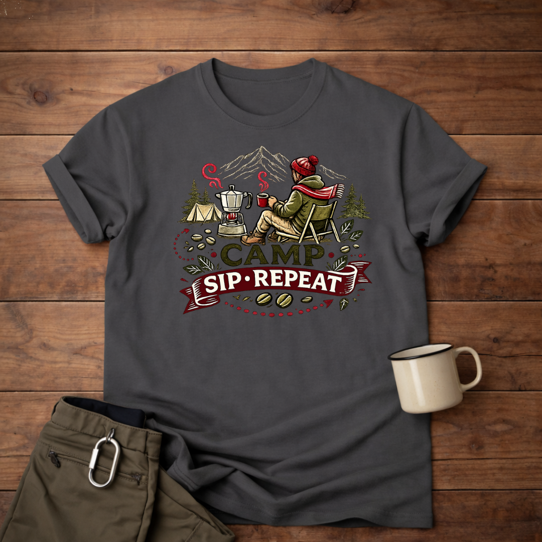 Camp Sip Repeat T-Shirt