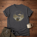 Where I Breathe Better Mountain Lake  T-Shirt
