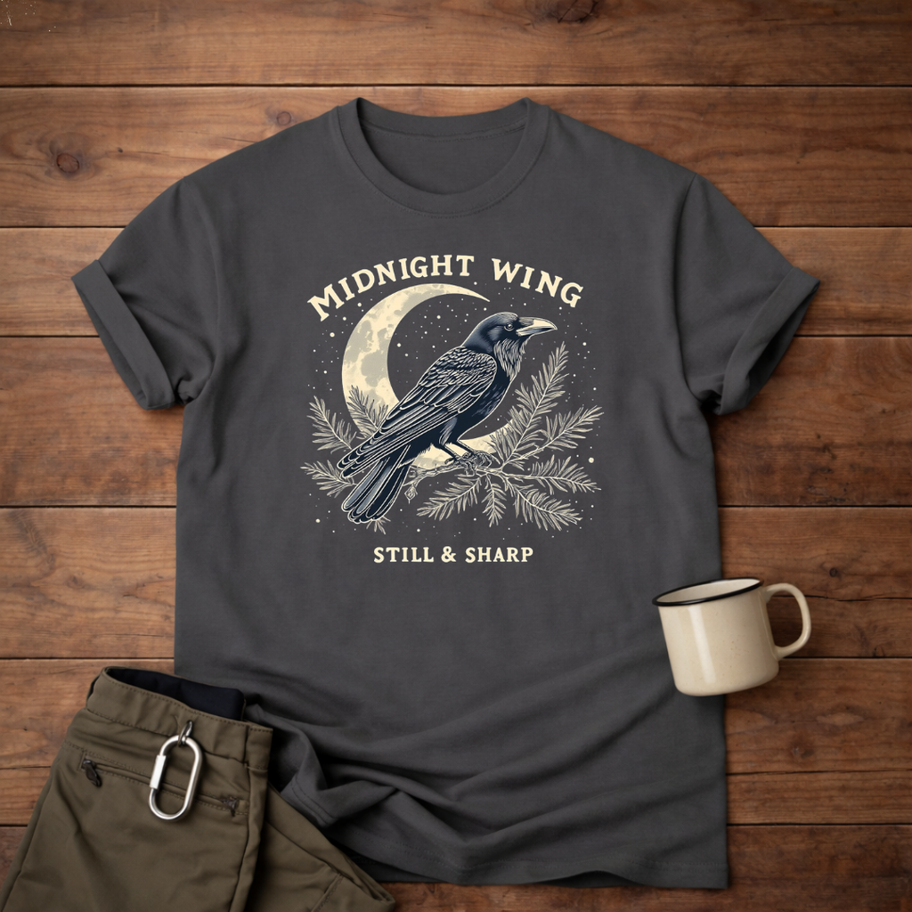 Midnight Wing Raven T-Shirt