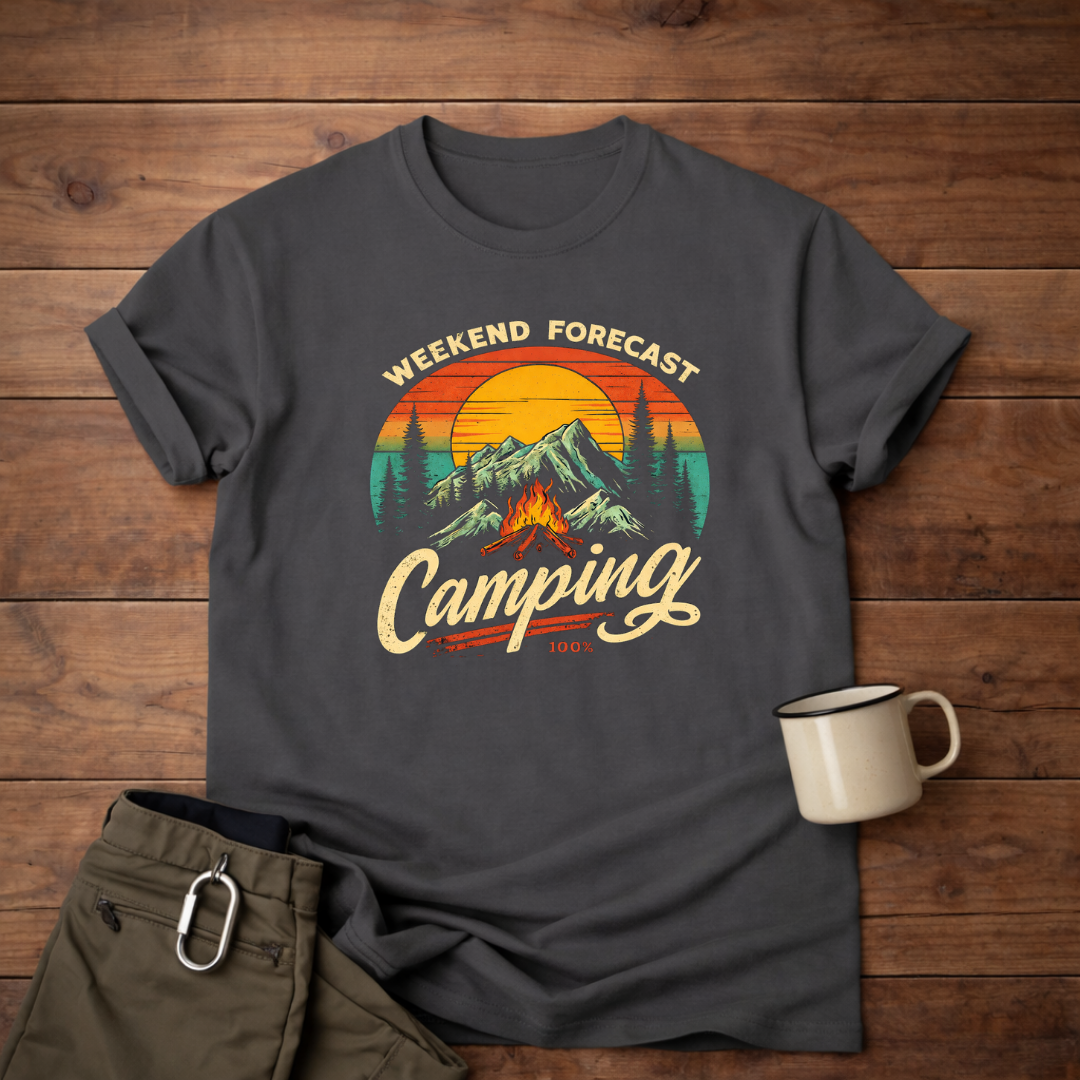 Weekend Forecast: Camping T-Shirt