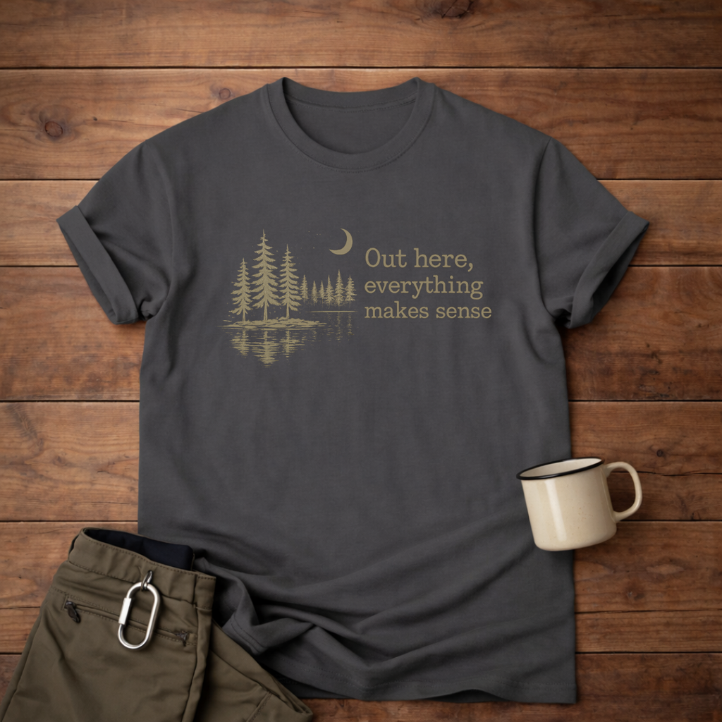 Out here, everything makes sense T-Shirt