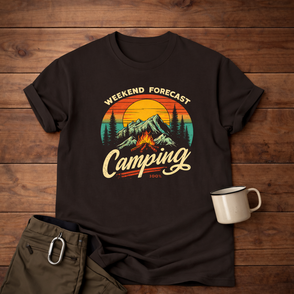 Weekend Forecast: Camping T-Shirt