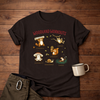 Woodland Workouts T-Shirt — Cute Forest Animal Yoga & Exercise Design
