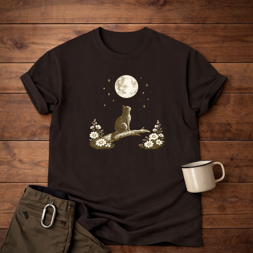 Cat Moon T-Shirt