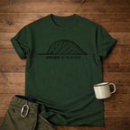 Grows in Silence Leaf T‑Shirt
