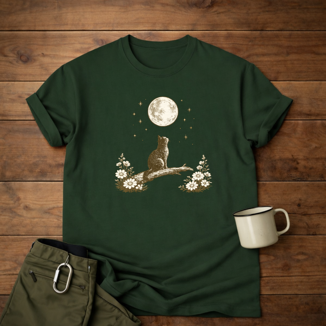 Cat Moon T-Shirt