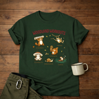 Woodland Workouts T-Shirt — Cute Forest Animal Yoga & Exercise Design