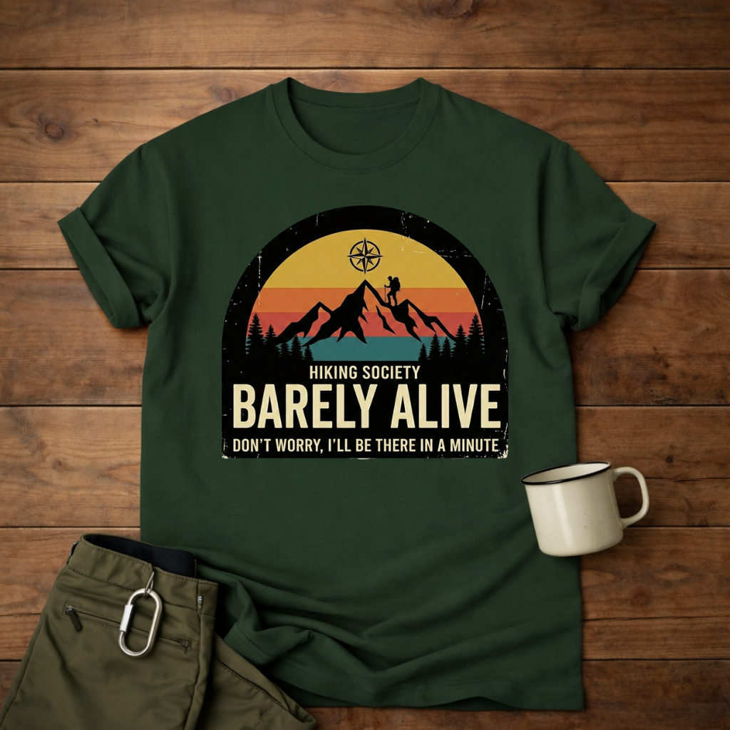 Hiking Society: Barely Alive T-Shirt