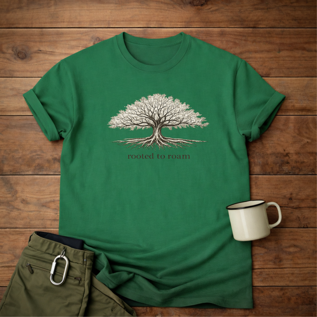 Rooted to Roam Tree T-Shirt
