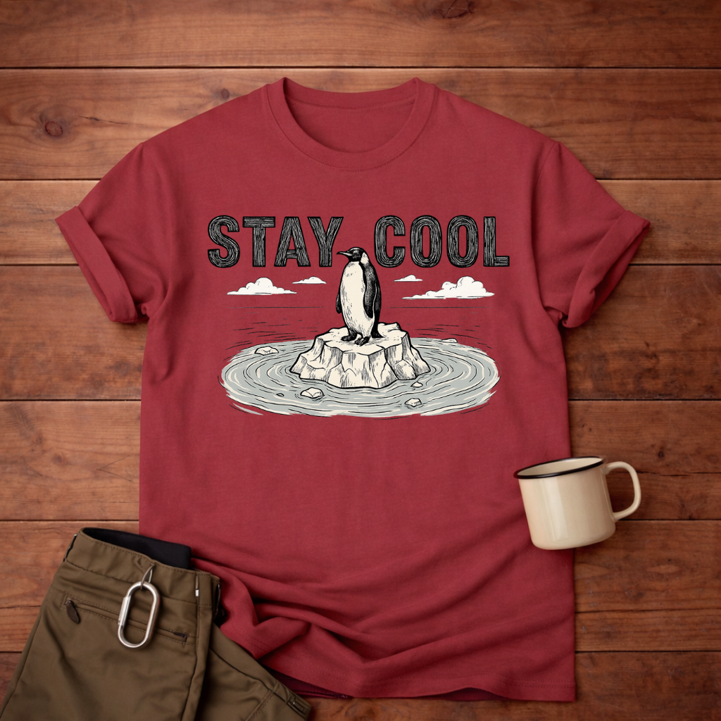 Stay Cool Penguin T-Shirt