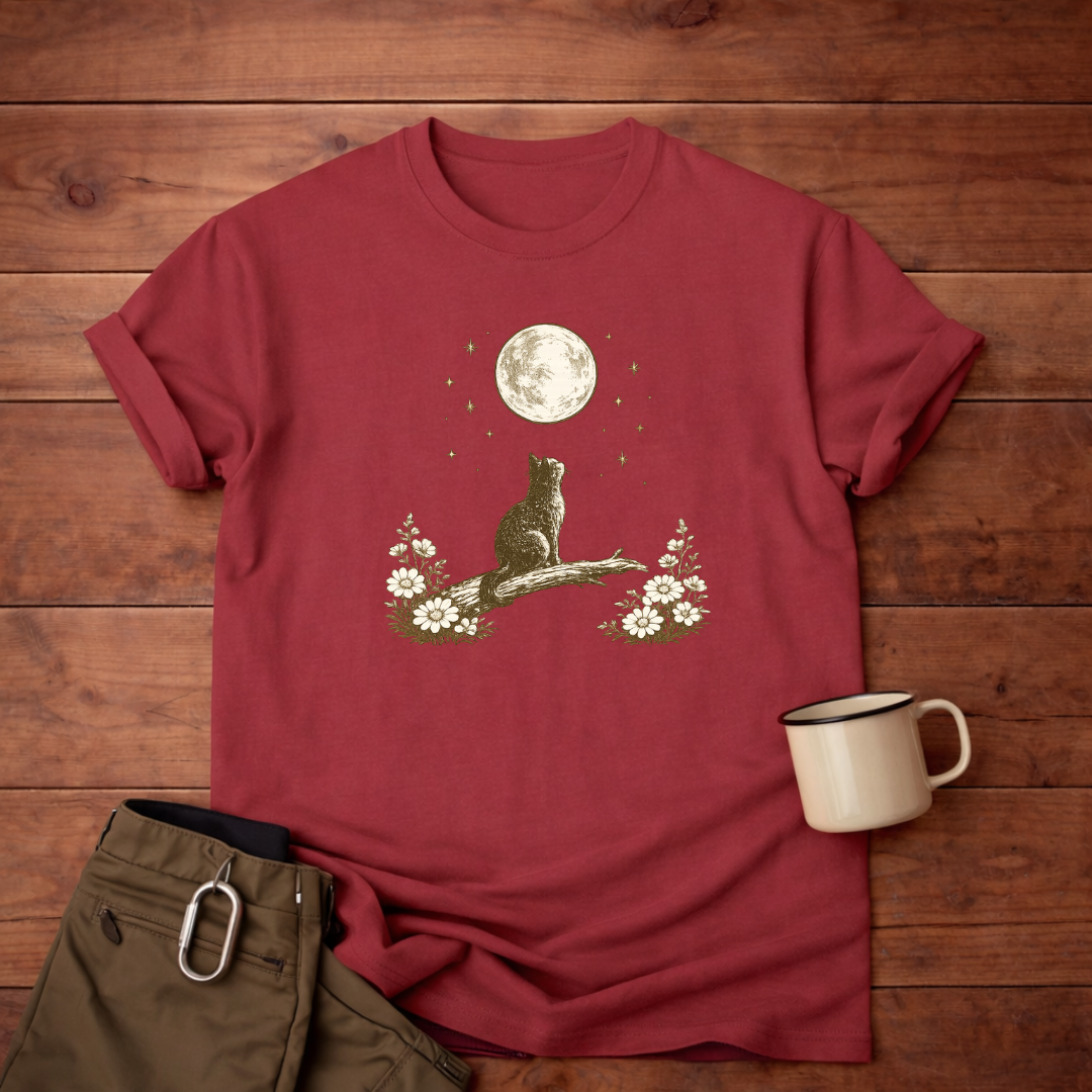 Cat Moon T-Shirt