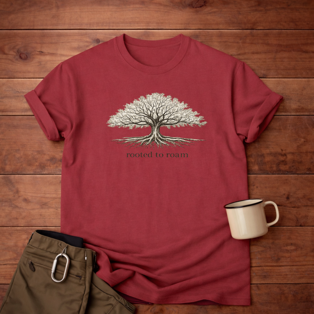 Rooted to Roam Tree T-Shirt
