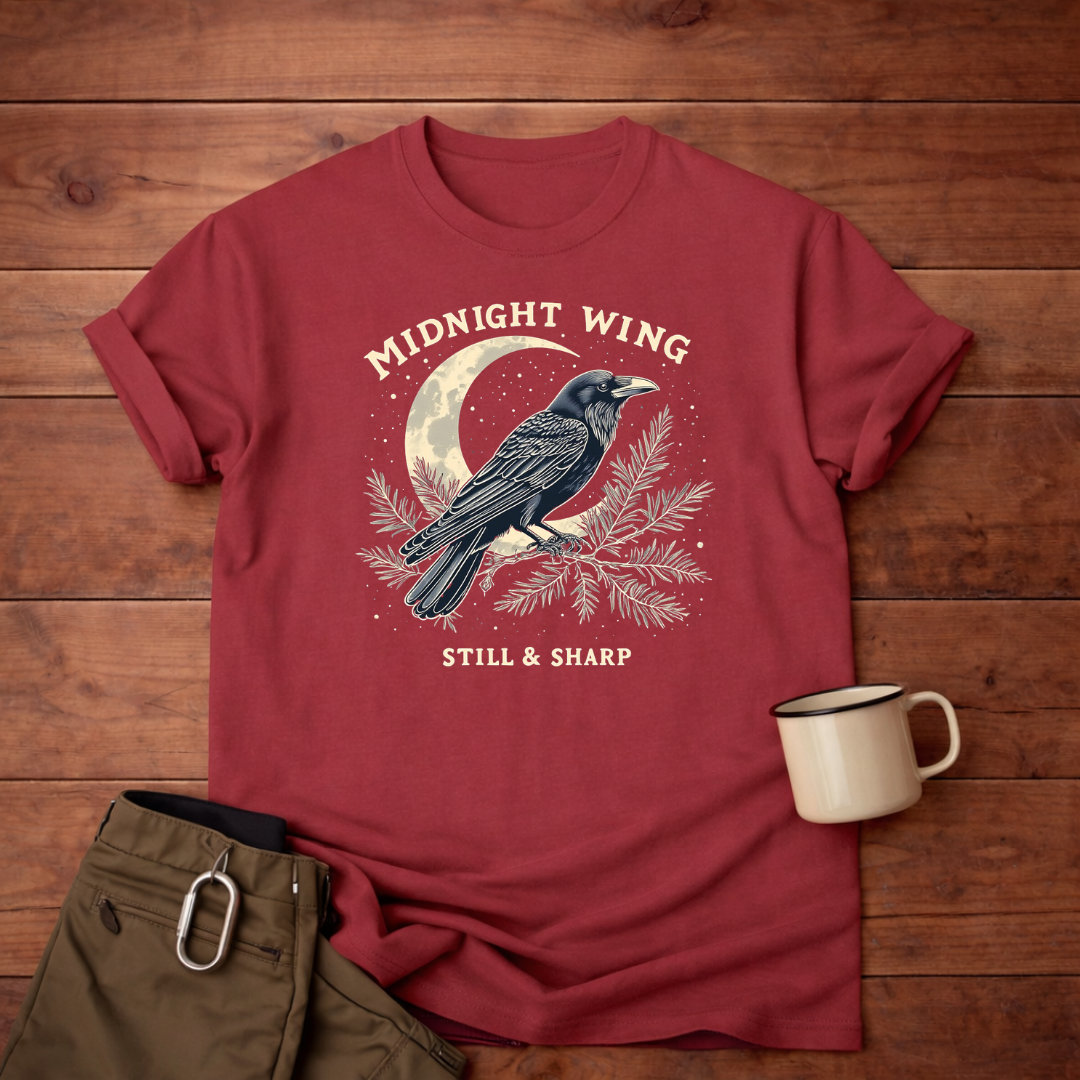 Midnight Wing Raven T-Shirt
