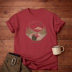 Where I Breathe Better Mountain Lake  T-Shirt