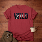 WILD Typography T‑Shirt