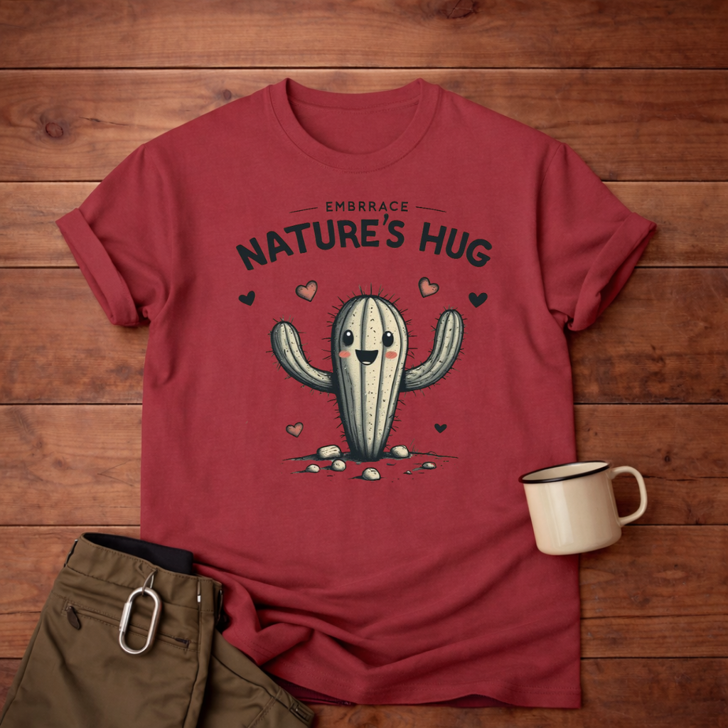Nature's Hug Cactus T-Shirt