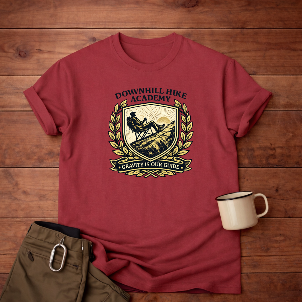 Downhill Hike Academy T-Shirt