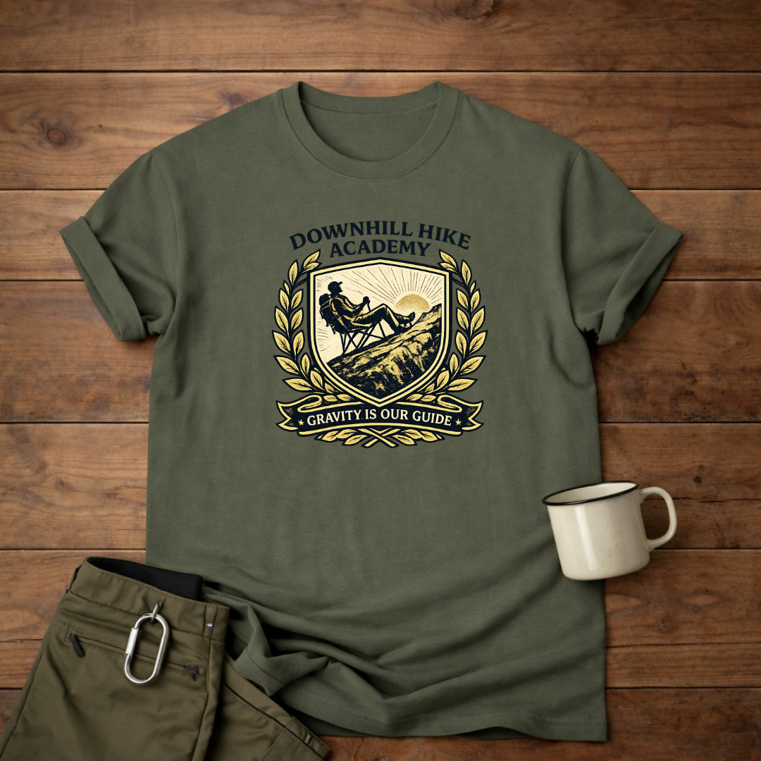 Downhill Hike Academy T-Shirt