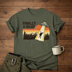 Finally A Relief Retro UFO T-Shirt