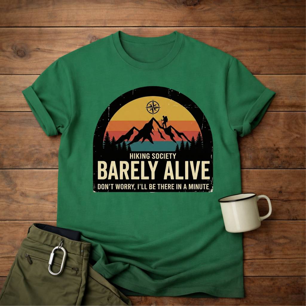 Hiking Society: Barely Alive T-Shirt