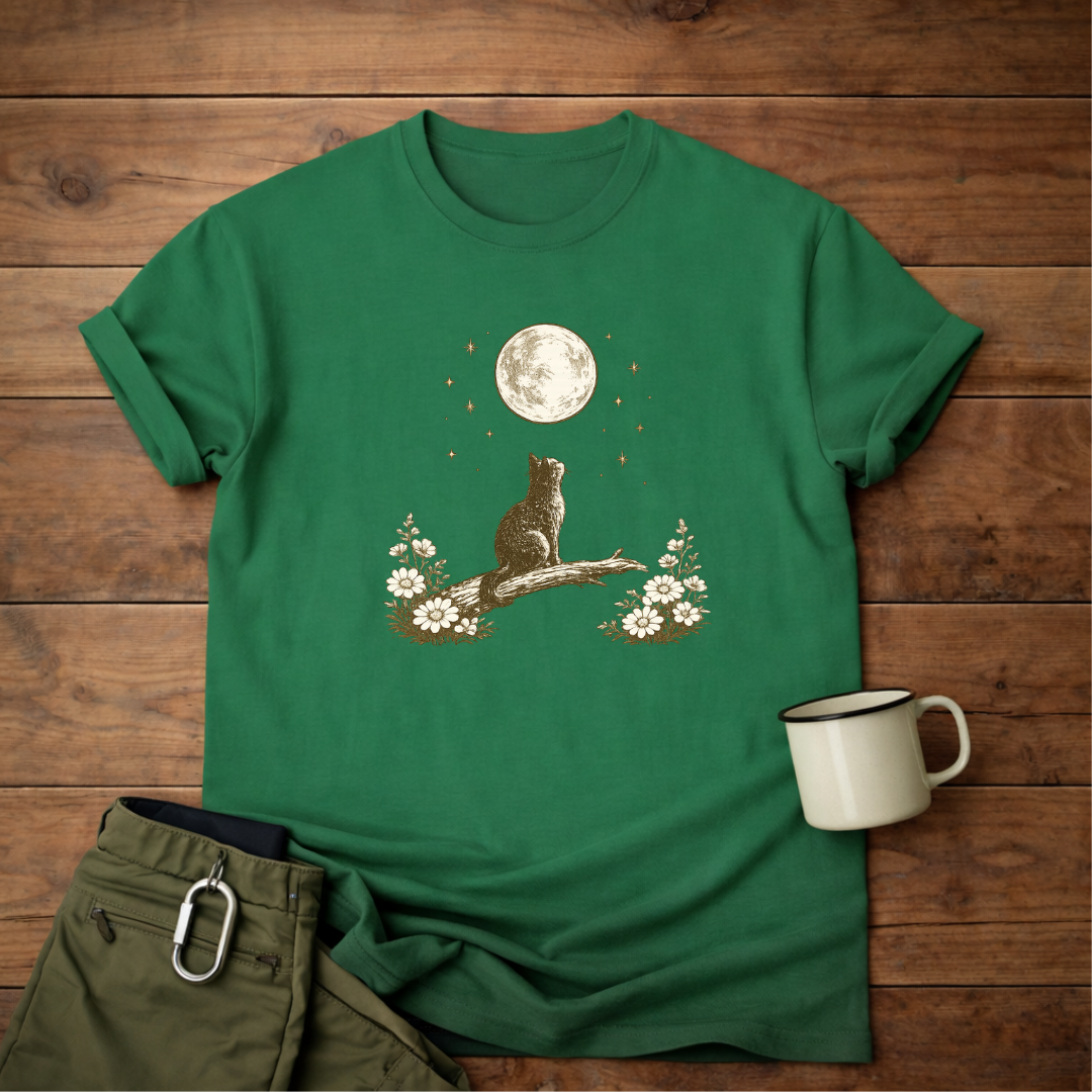 Cat Moon T-Shirt