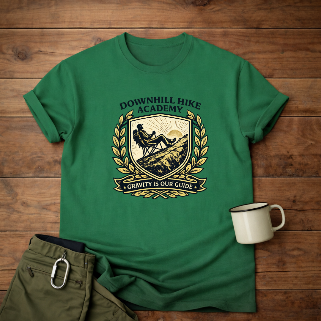 Downhill Hike Academy T-Shirt