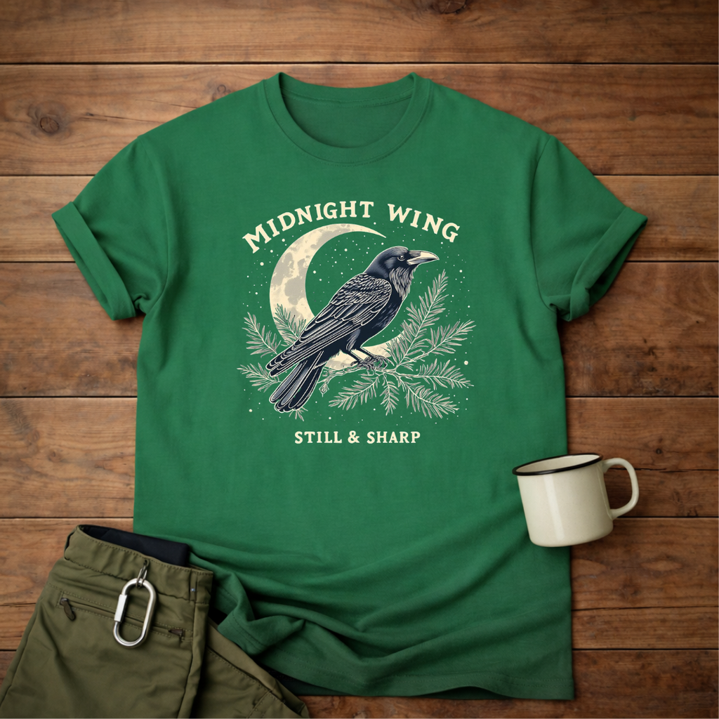 Midnight Wing Raven T-Shirt