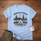 Camping Is My Therapy T‑Shirt