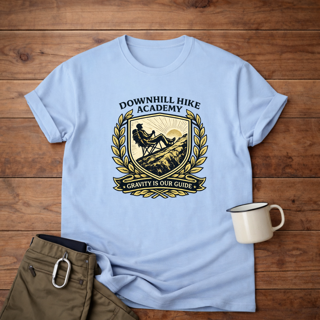 Downhill Hike Academy T-Shirt
