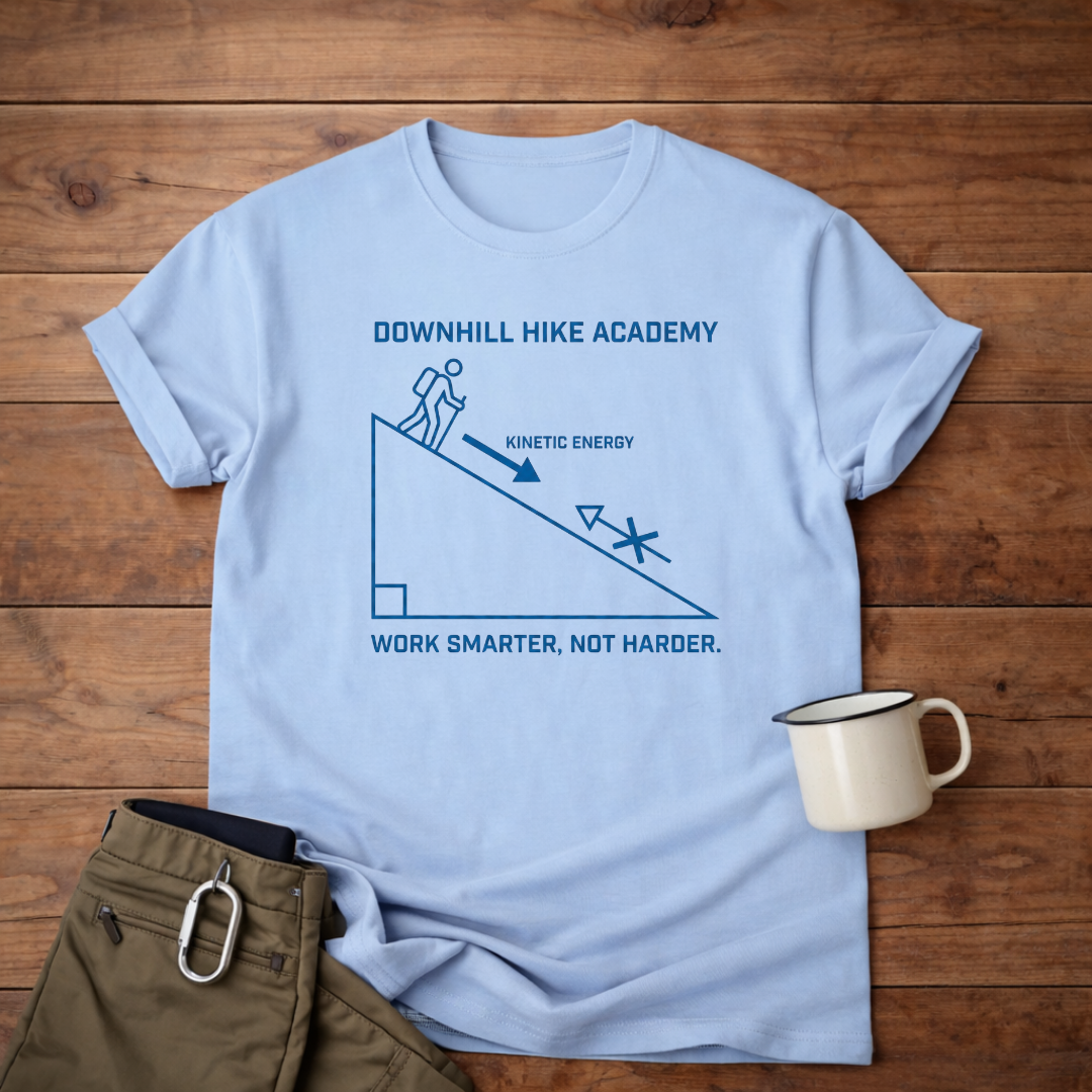 Downhill Hike Academy T-Shirt