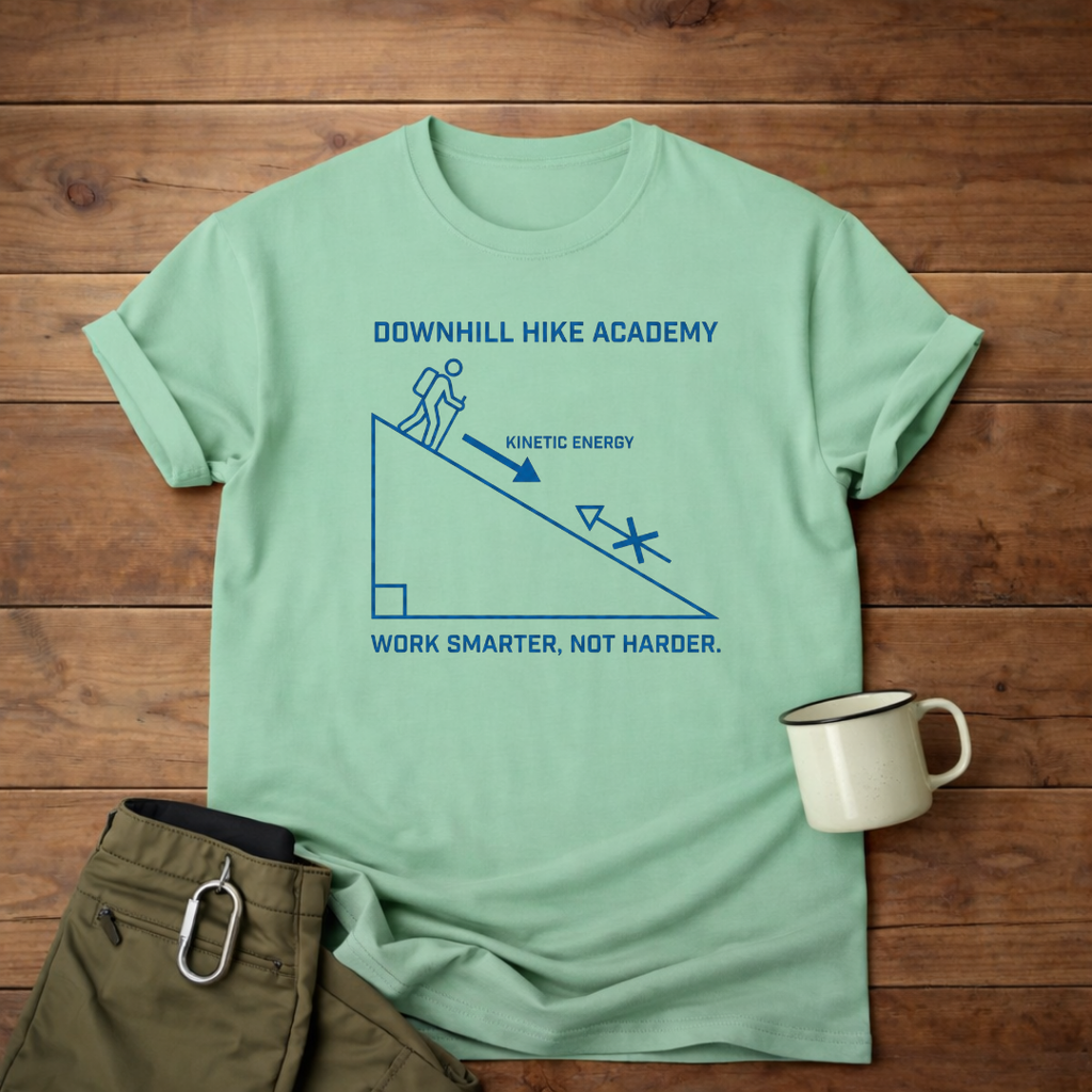 Downhill Hike Academy T-Shirt