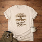 Rooted to Roam Tree of Life  T-Shirt