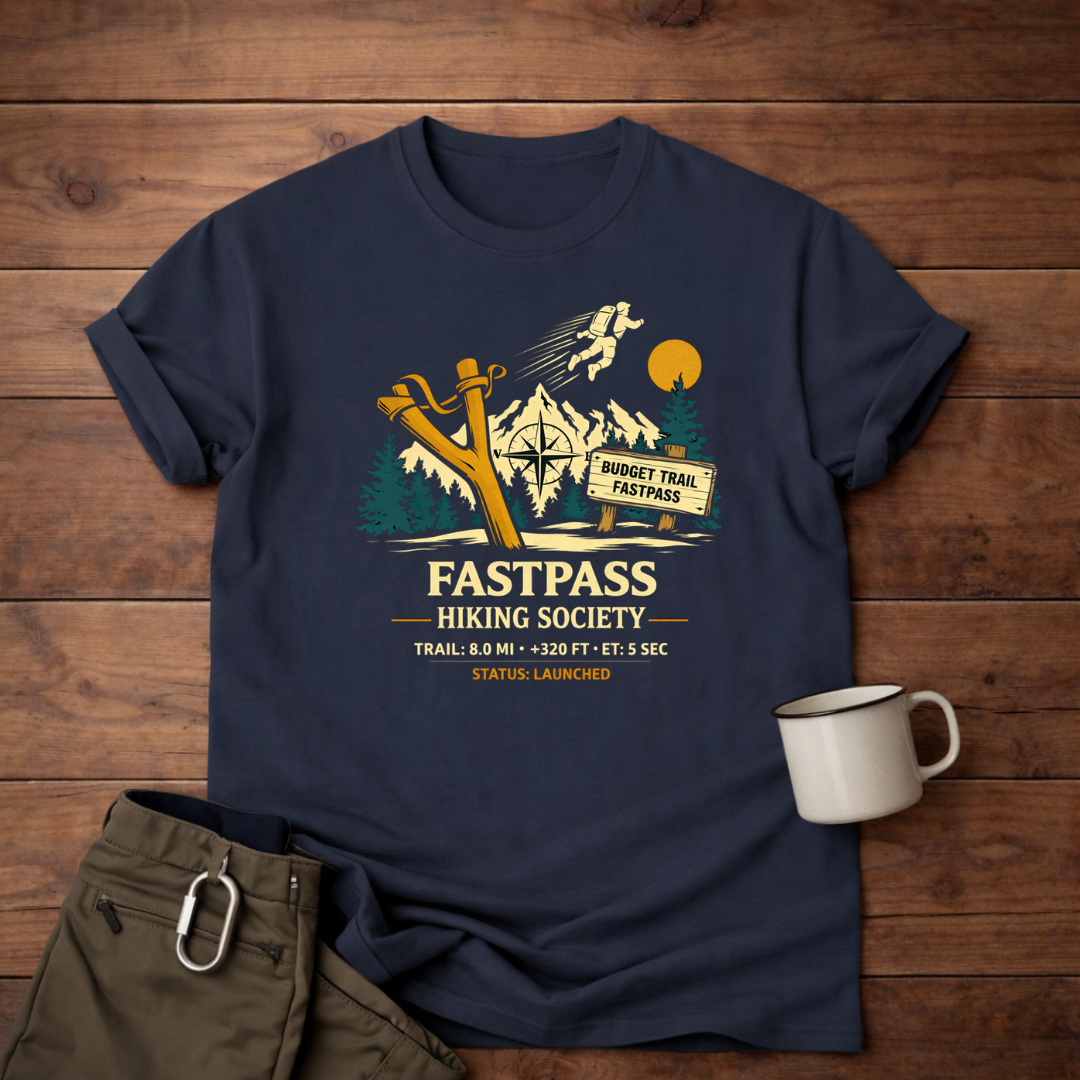 Fastpass Hiking Society T-Shirt