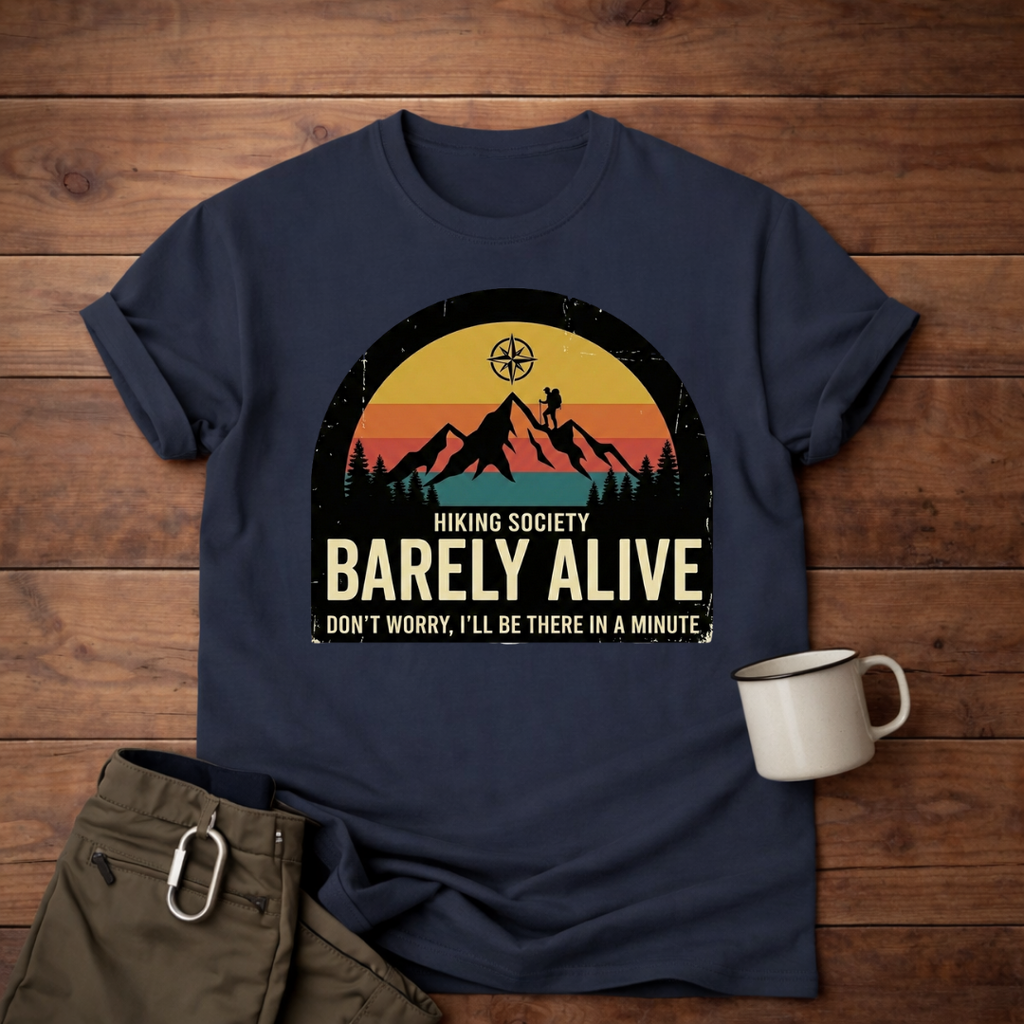 Hiking Society: Barely Alive T-Shirt
