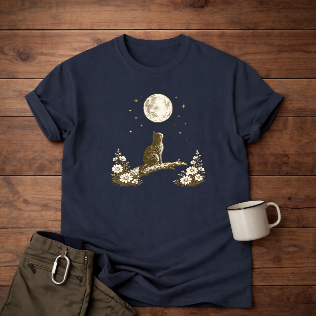 Cat Moon T-Shirt