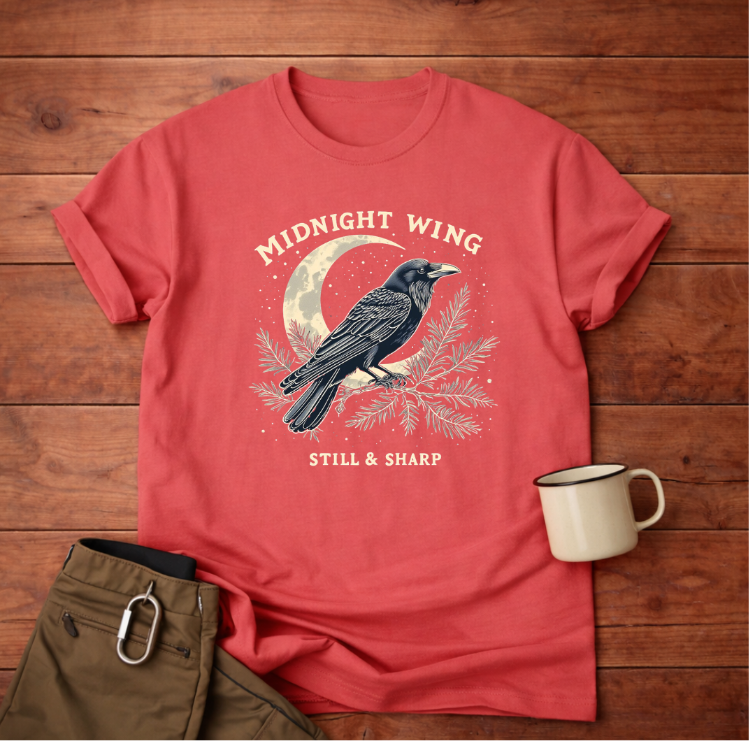Midnight Wing Raven T-Shirt