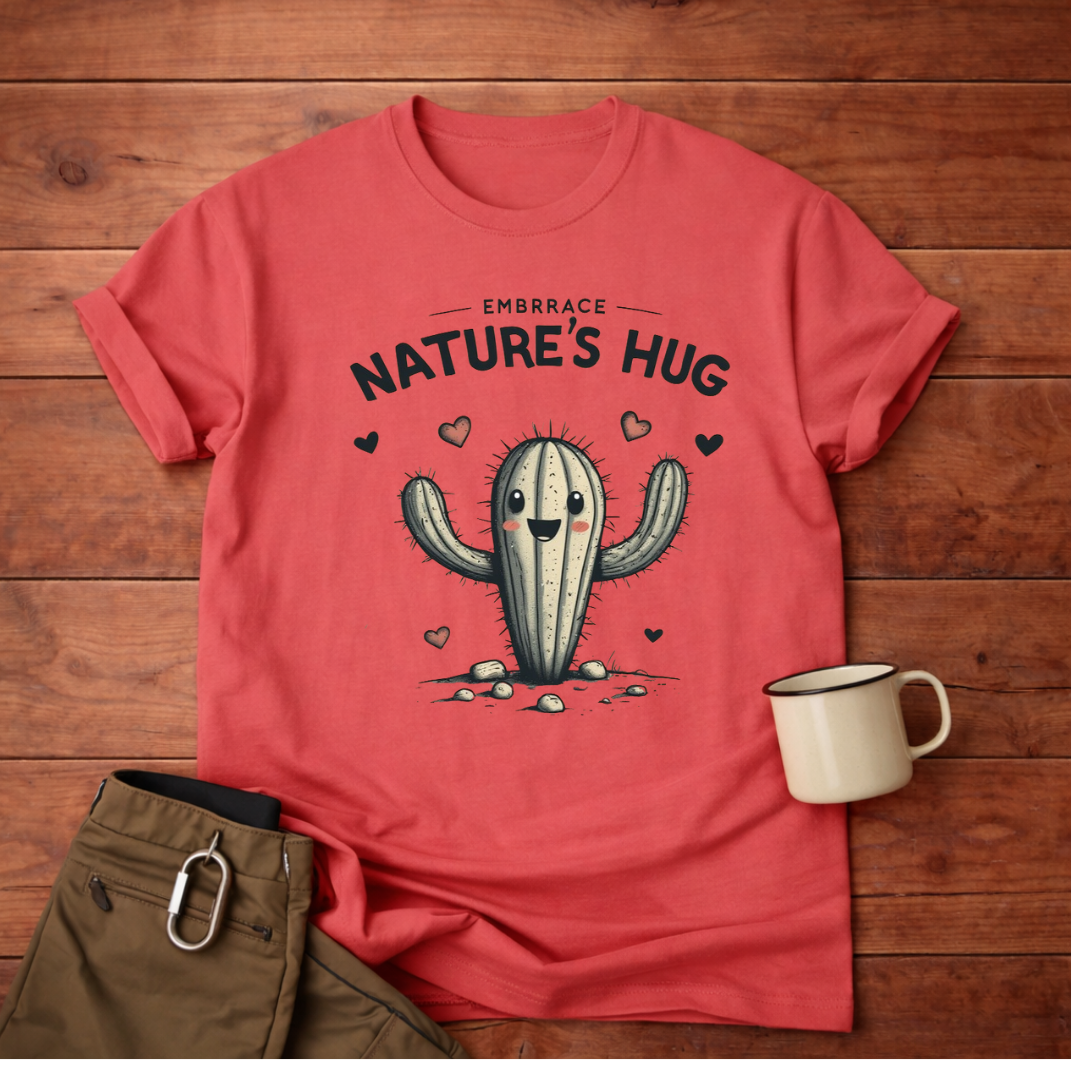 Nature's Hug Cactus T-Shirt