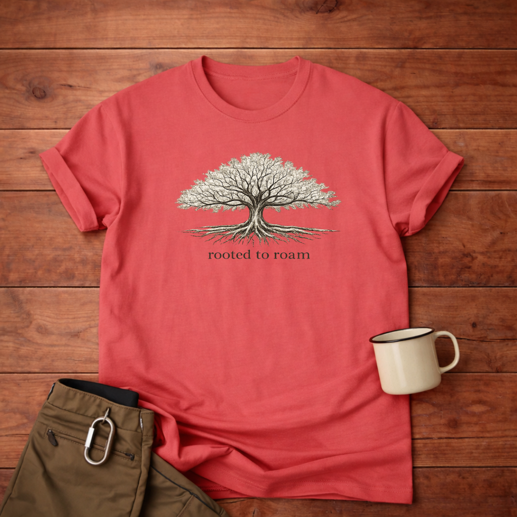 Rooted to Roam Tree T-Shirt