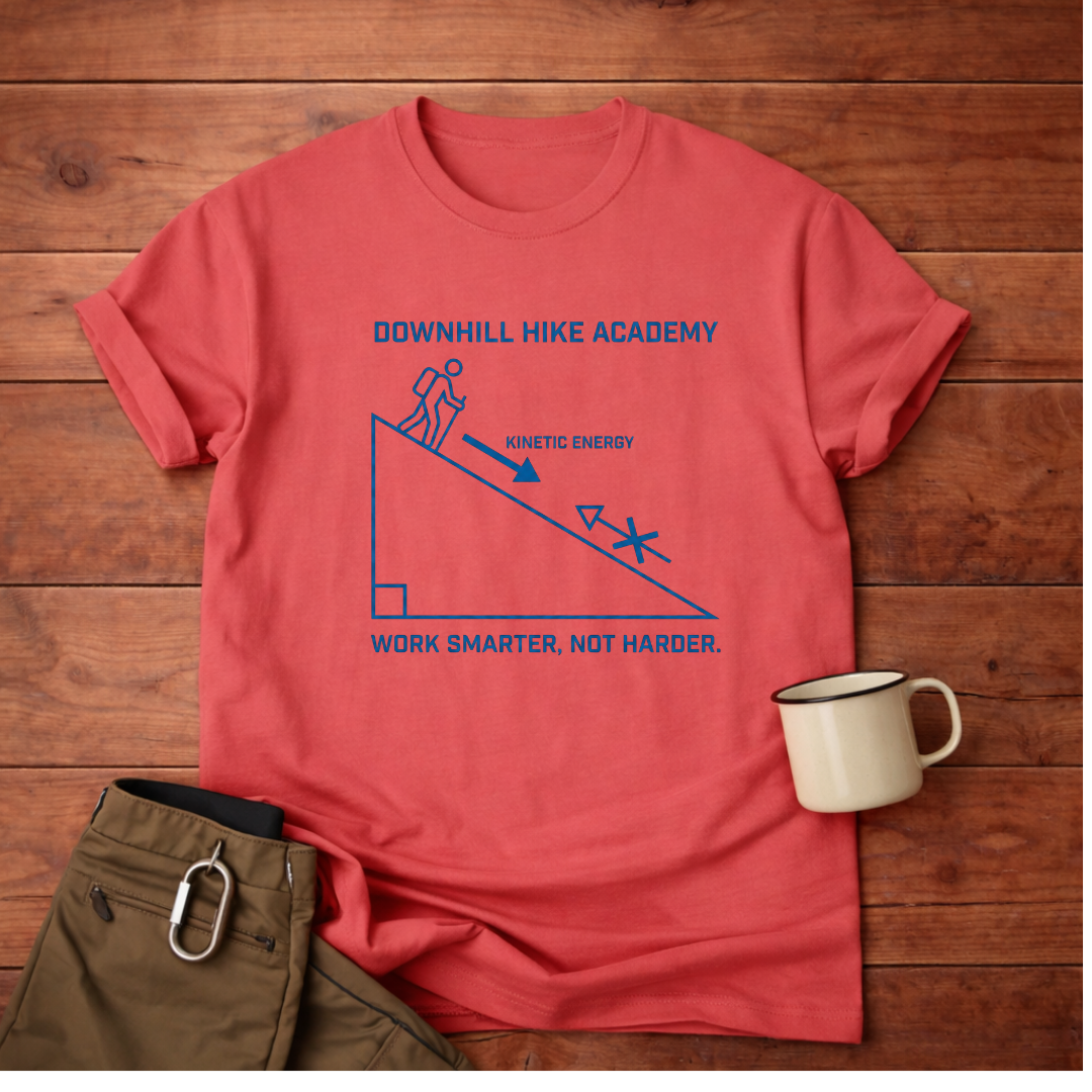Downhill Hike Academy T-Shirt