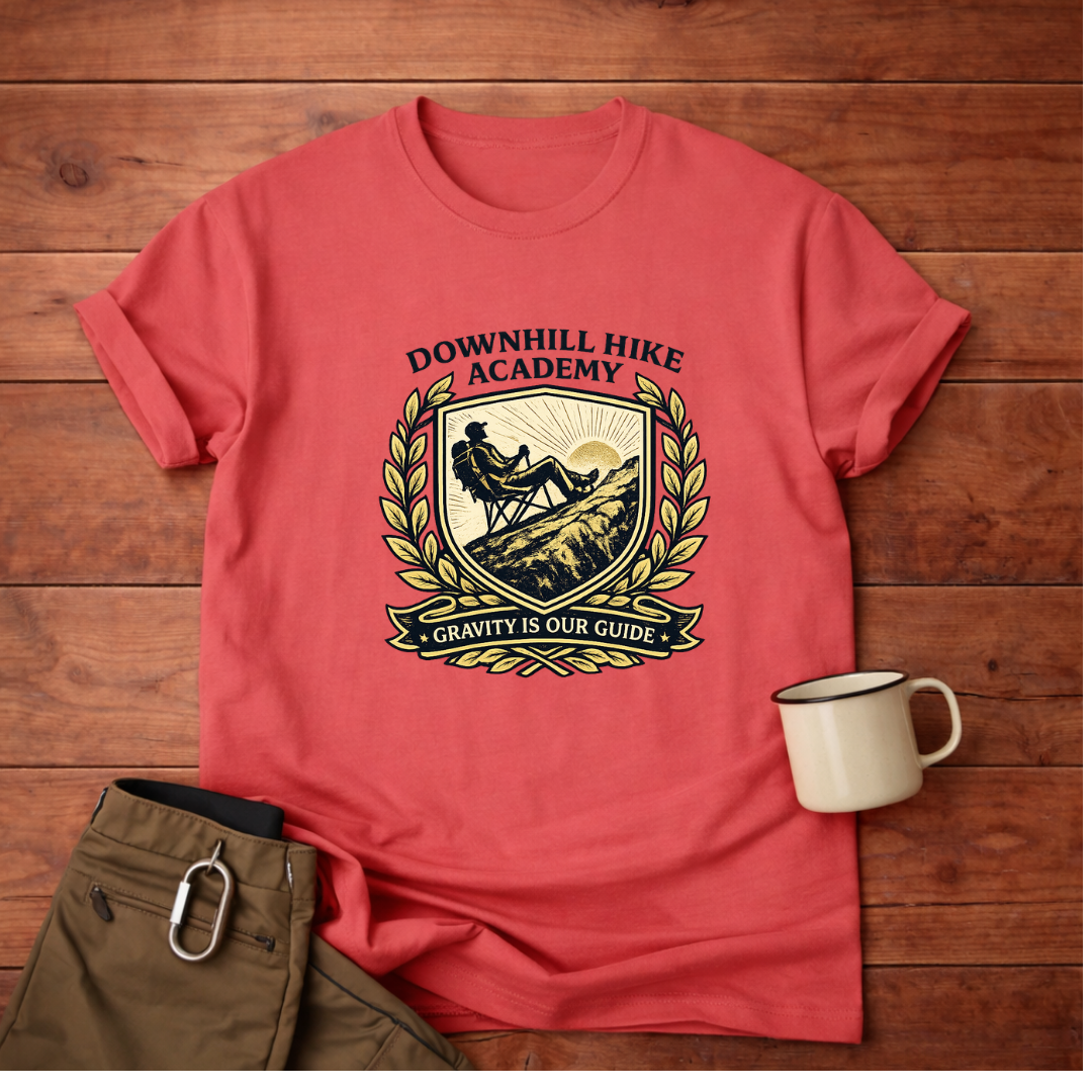 Downhill Hike Academy T-Shirt